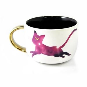 Sailor Moon Luna Galaxy silhouette tea cup